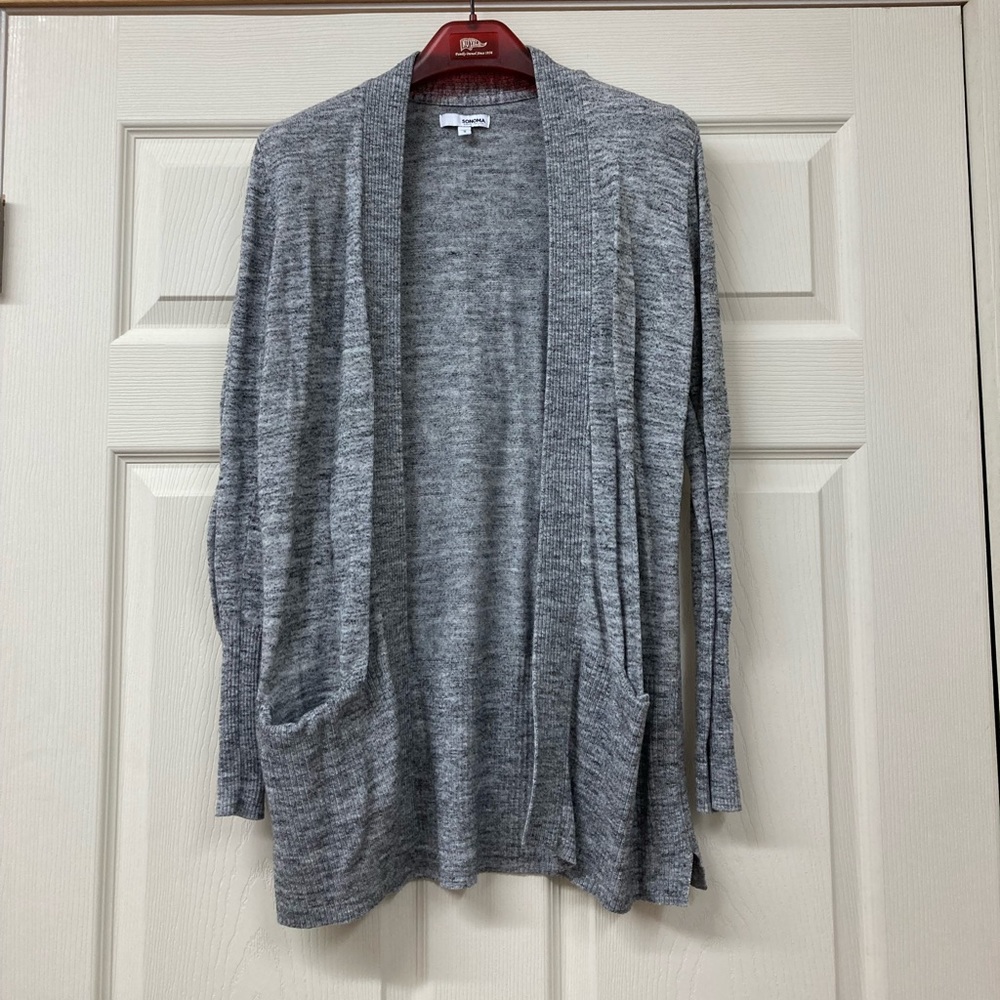 Women’s Sonoma gray cardigan size S